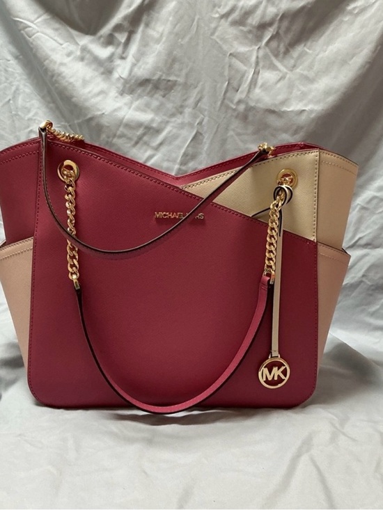 Michael Kors Handbags - Michael Kors Hot Pink and Pale Pink Shoulder Bag